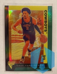 2021-22 Chronicles Draft Picks Cade Cunningham #226 FLUX Green Holo PRIZM RC SP